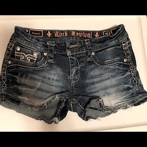 Womens size 26 Rock Revival Jean Shorts